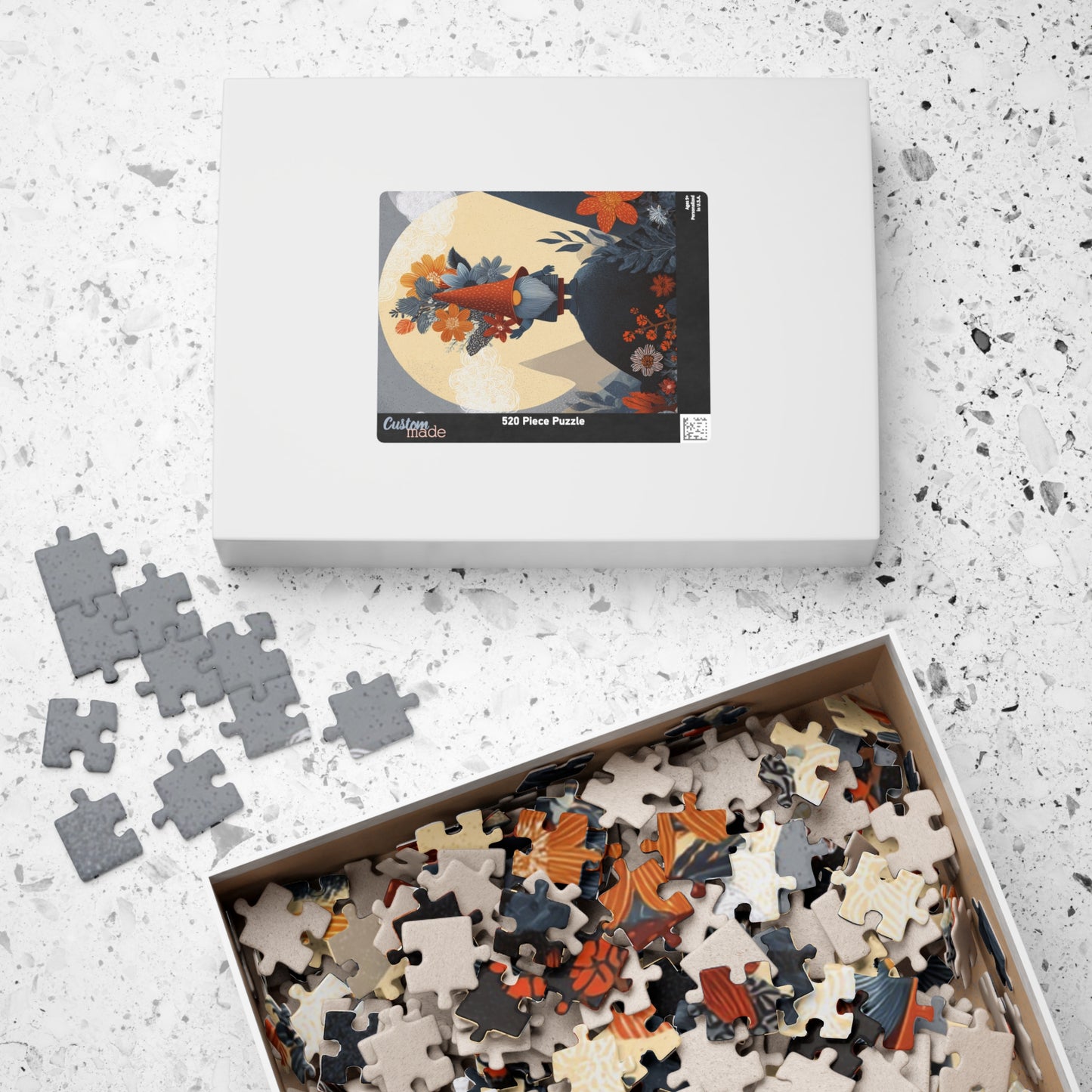 Fall Gnome Puzzle, 110 to 1014-piece Jigsaw, Unique Gift for Family Fun, Perfect for Holidays & Gatherings
