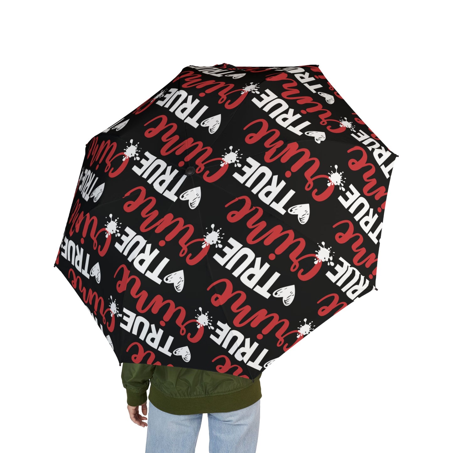 True Crime Umbrella for Trendsetters, Cute Rain Gear, Perfect Gift for Her,Rain Accessory