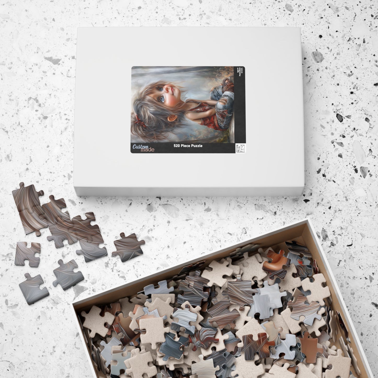 Charming Child Puzzle - 110, 252, 520, 1014-piece Jigsaw, Relaxing Family Activity, Great Gift for Kids, Birthday Fun, Home Decor