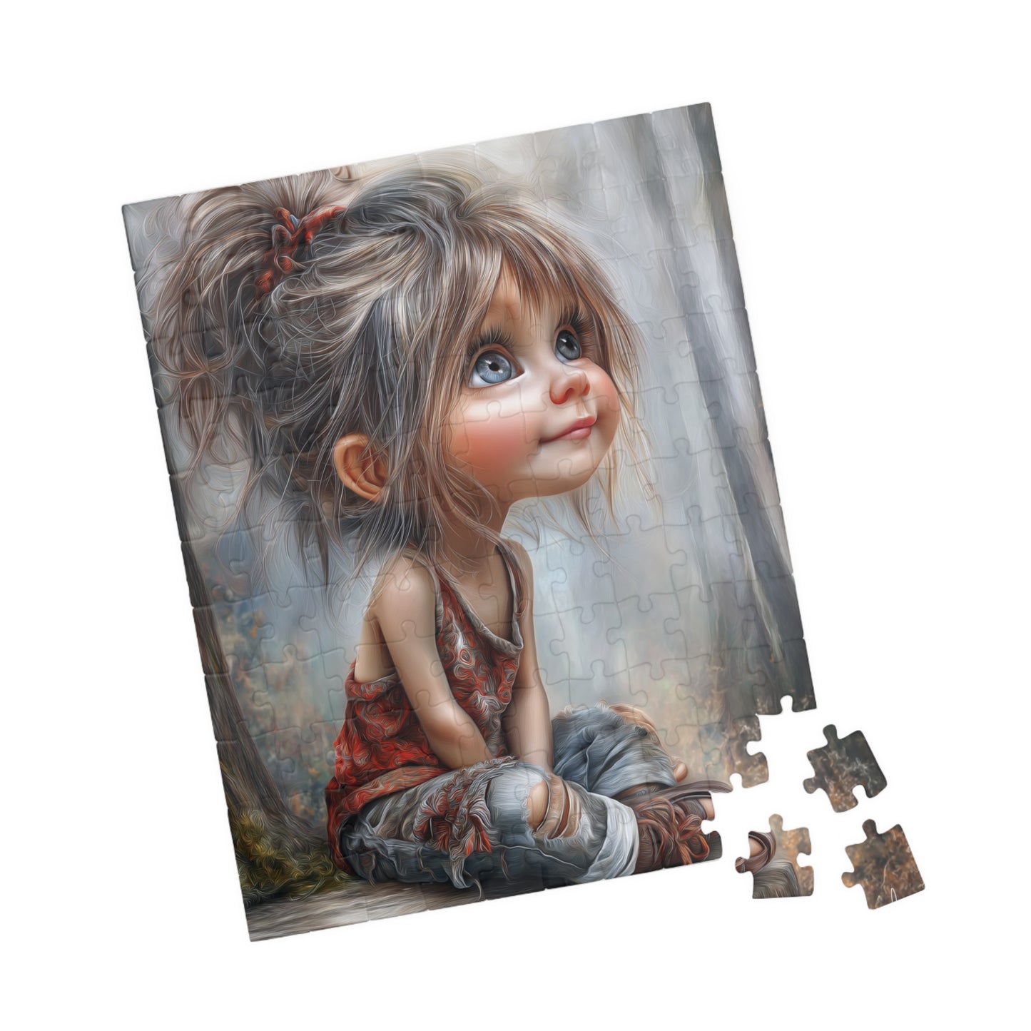 Charming Child Puzzle - 110, 252, 520, 1014-piece Jigsaw, Relaxing Family Activity, Great Gift for Kids, Birthday Fun, Home Decor