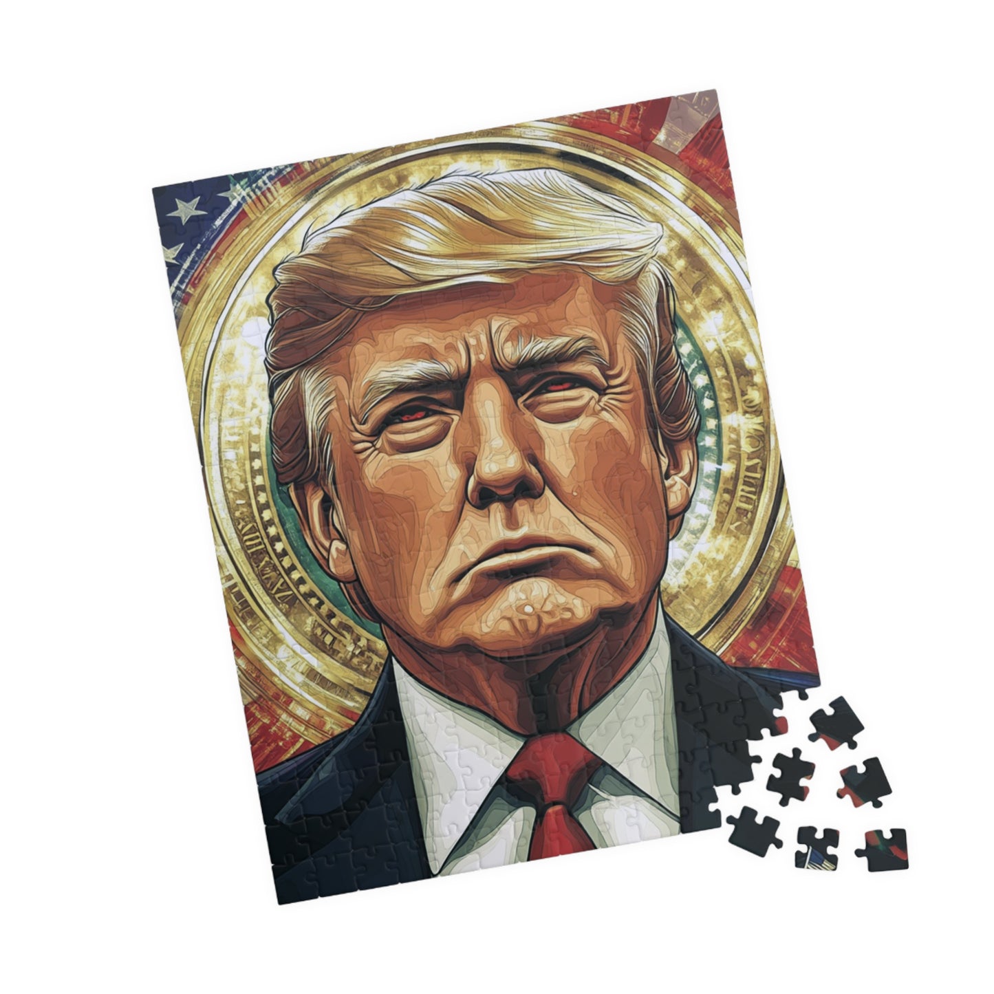Donald Trump Puzzles - 110, 252, 520, 1014-piece, Unique Gift for Collectors, Fun Family Activity, Home Decor