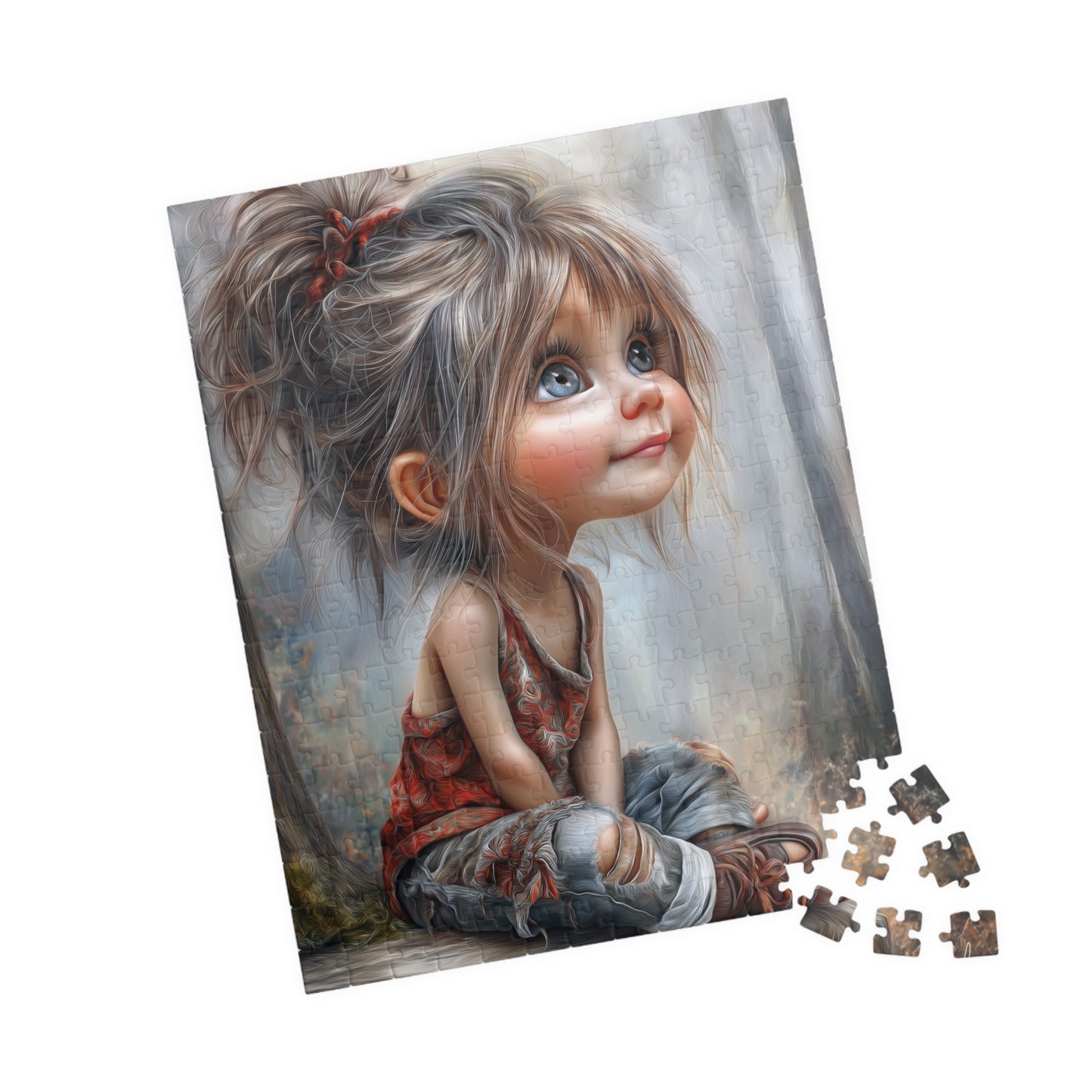 Charming Child Puzzle - 110, 252, 520, 1014-piece Jigsaw, Relaxing Family Activity, Great Gift for Kids, Birthday Fun, Home Decor