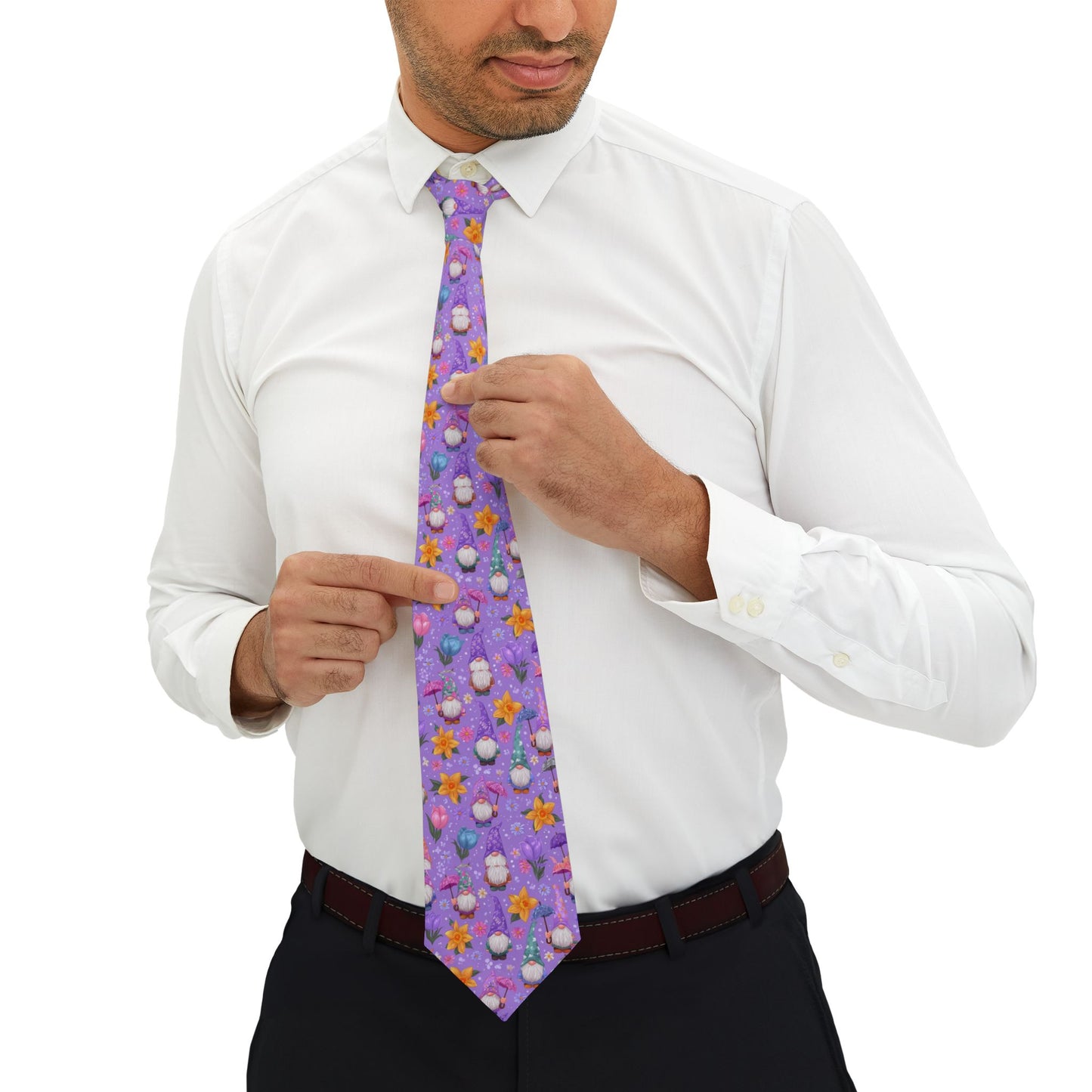 Adorable Gnomes on Purple | Cute Summer Gnomes | Gnome Attire