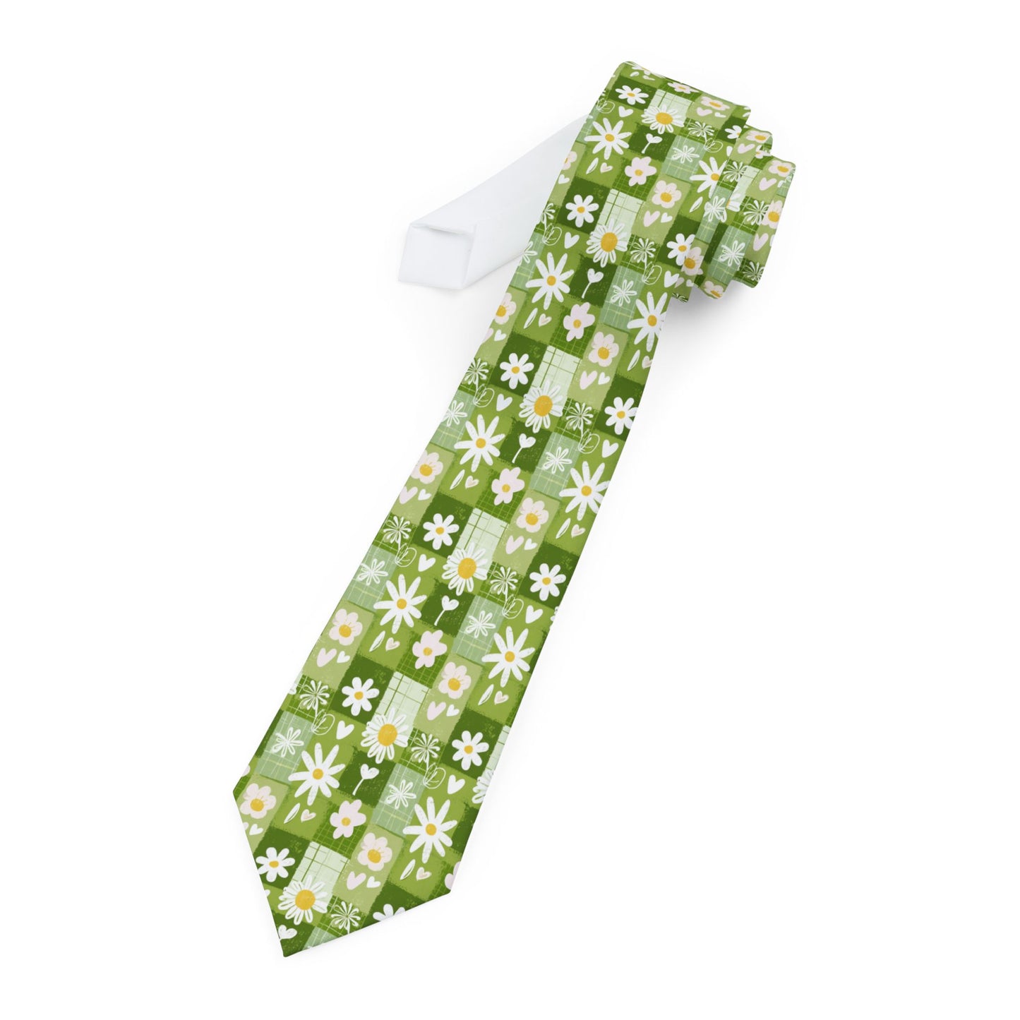 Floral Necktie for Men, Stylish Accessory for Weddings, Spring Celebrations, Father's Day Gift, Office Attire, Nature Lovers