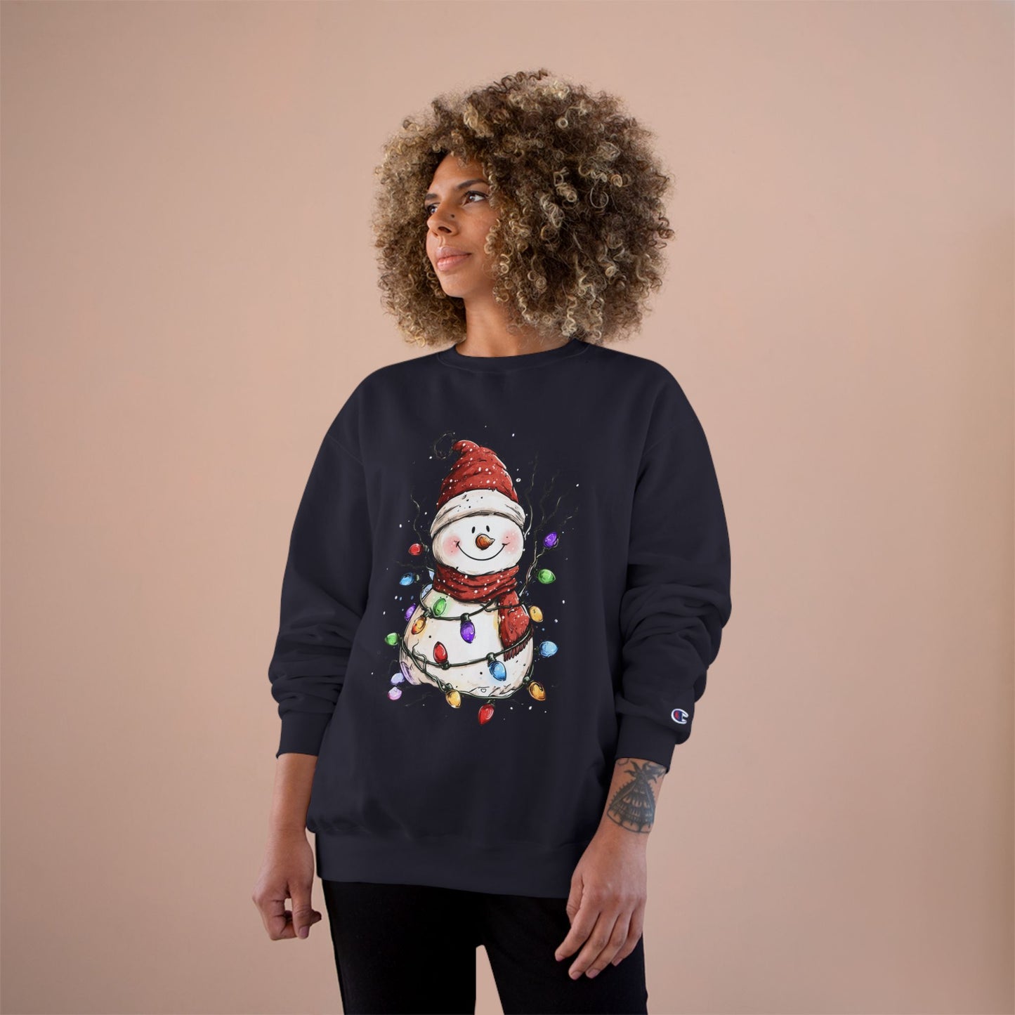 Cozy Holiday Sweatshirt Featuring a Cheery Snowman, Christmas Gift, Winter Apparel, Festive Sweater, Cute Holiday Clothing, Winter Fashion