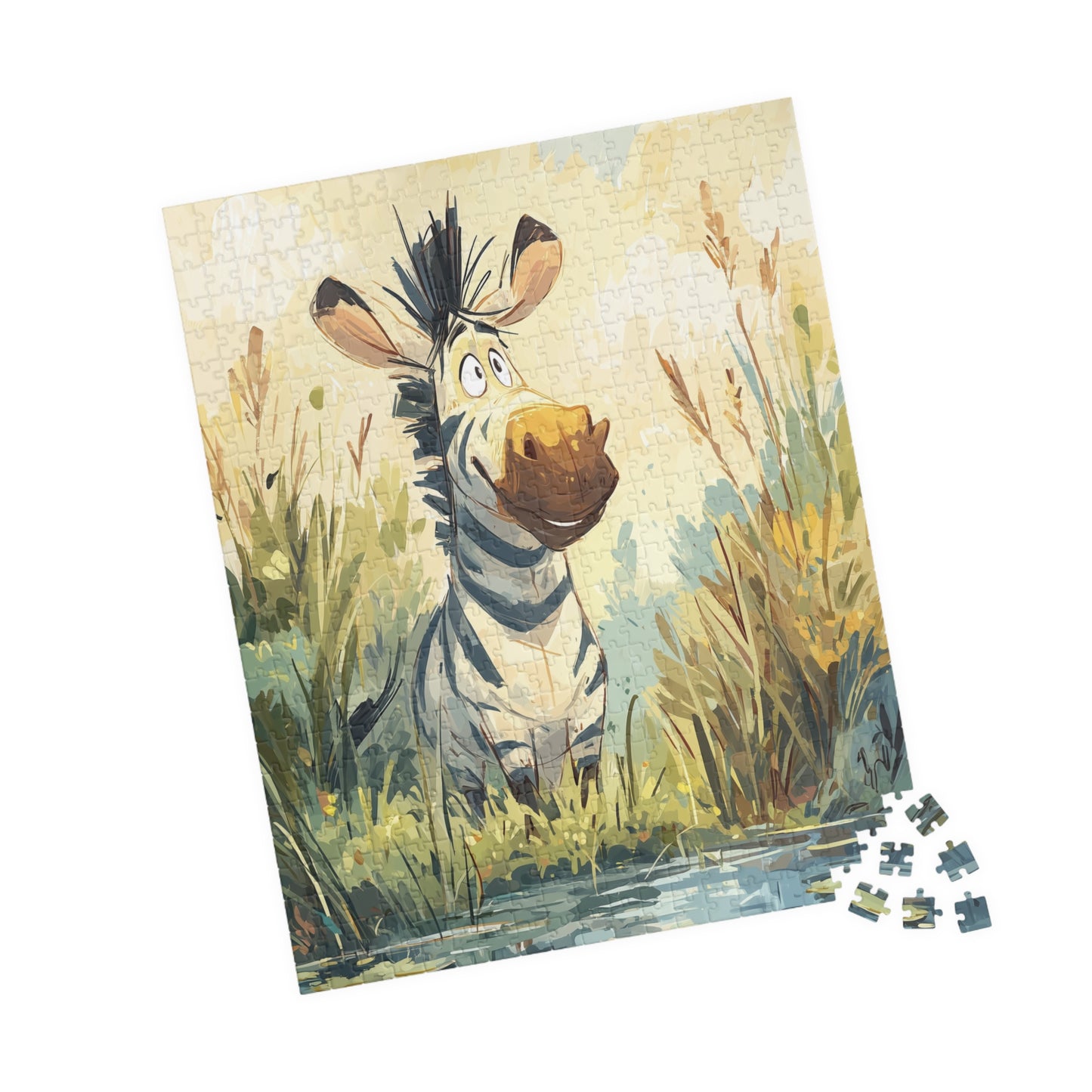 Whimsical Animal Puzzles for Kids, Fun Family Activity, Gifts for All Ages, Educational Games, Nature-Themed Puzzle
