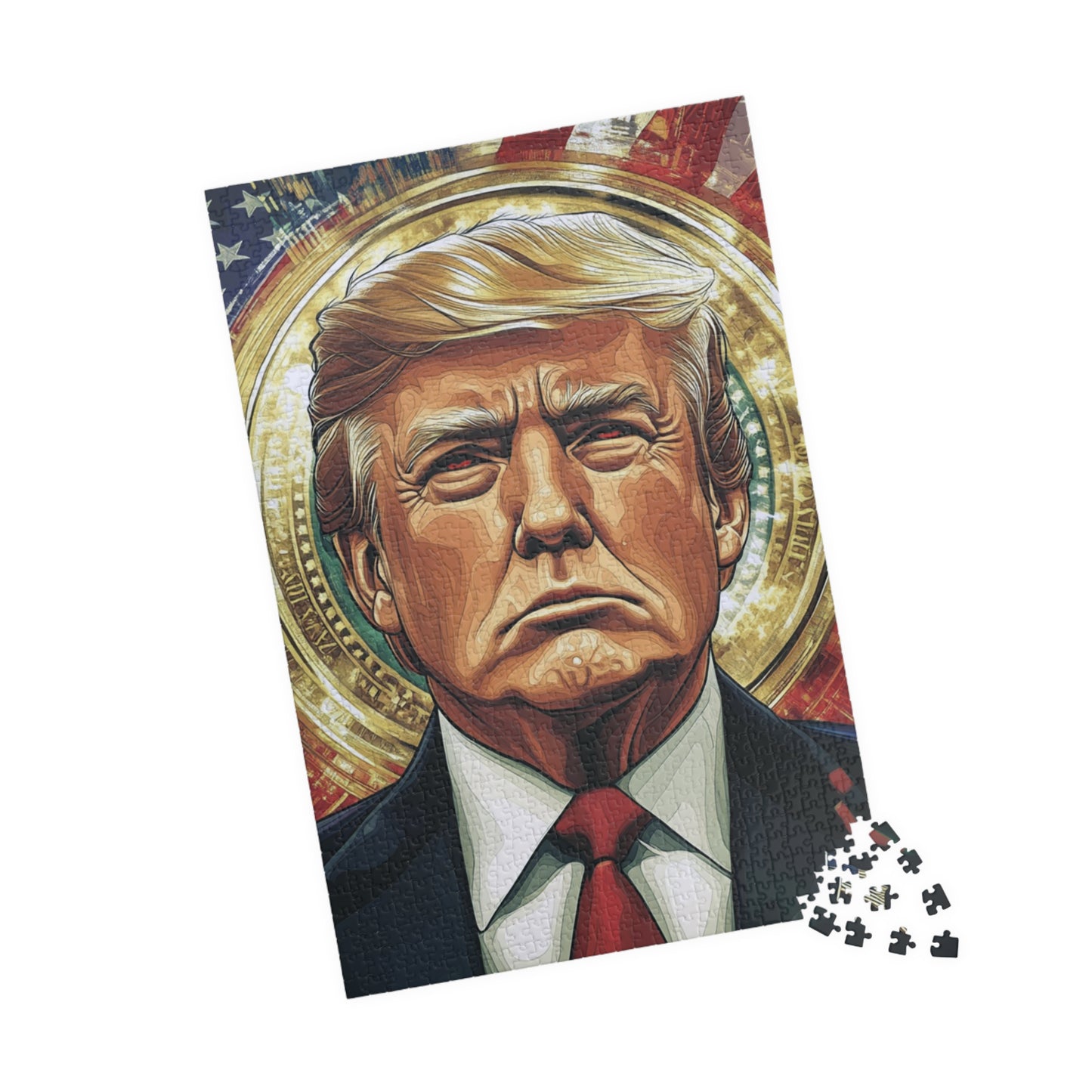 Donald Trump Puzzles - 110, 252, 520, 1014-piece, Unique Gift for Collectors, Fun Family Activity, Home Decor