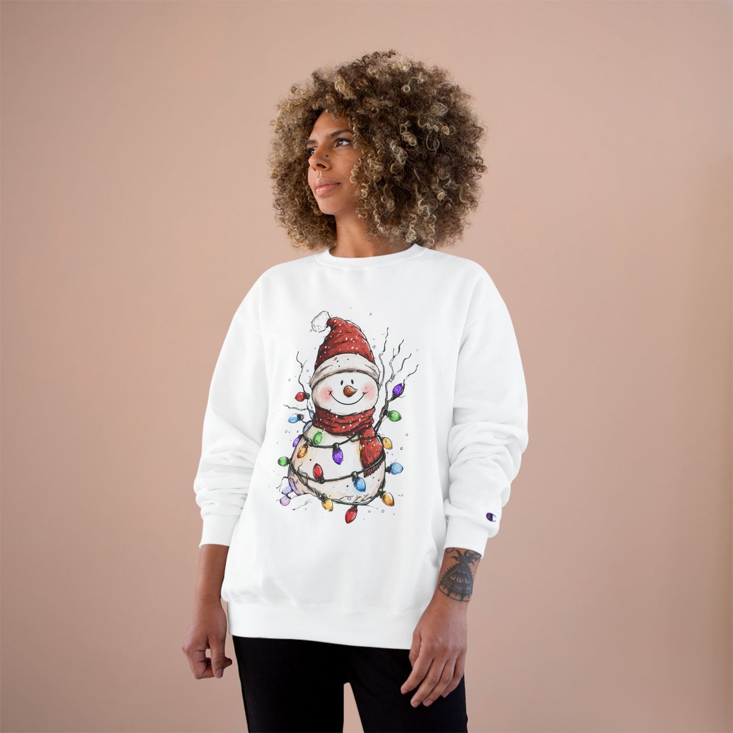 Cozy Holiday Sweatshirt Featuring a Cheery Snowman, Christmas Gift, Winter Apparel, Festive Sweater, Cute Holiday Clothing, Winter Fashion