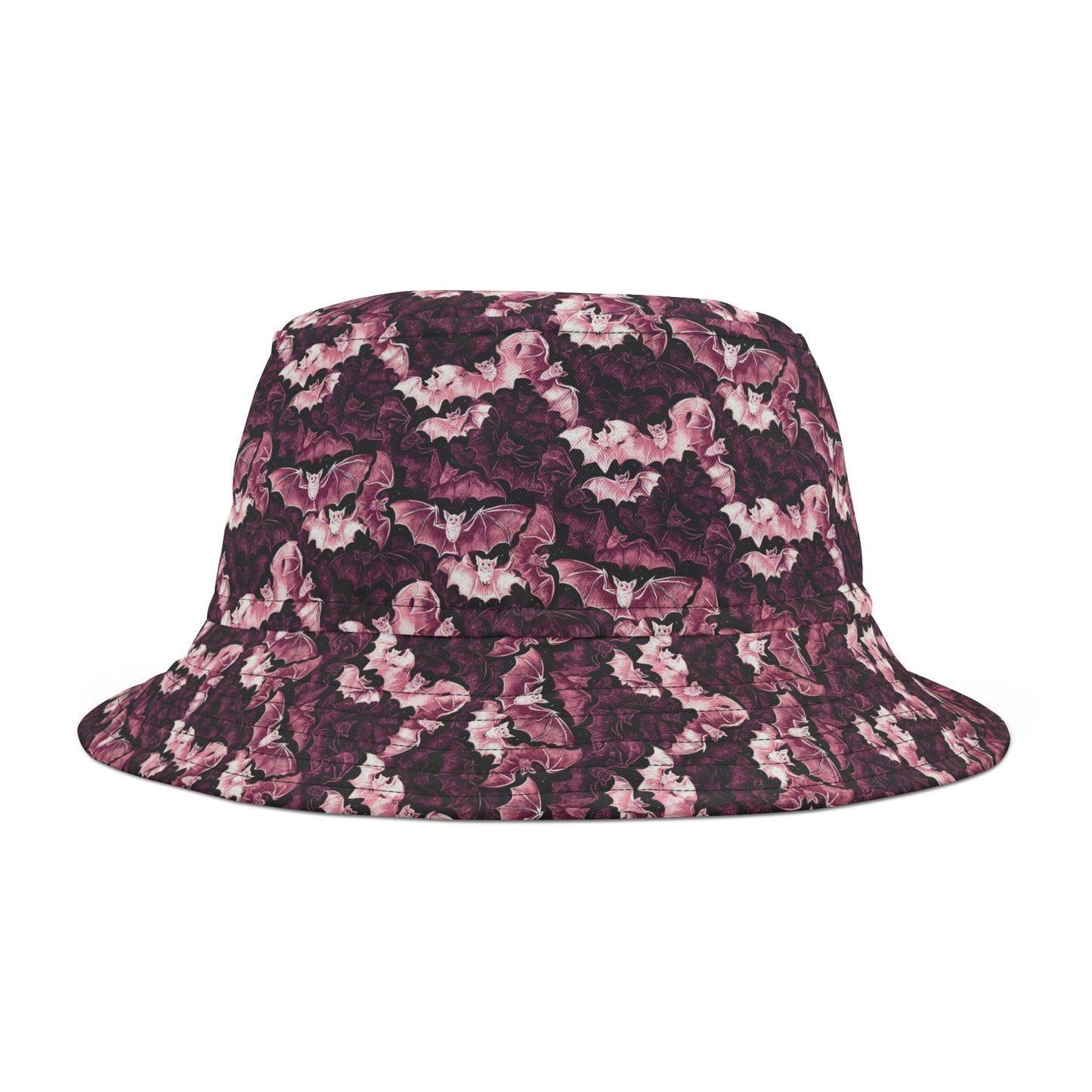 Floral Print Bucket Hat, Summer Accessory, Trendy Hat for Beach Days, Stylish Hat for Outdoor Events, Gift for Nature Lovers