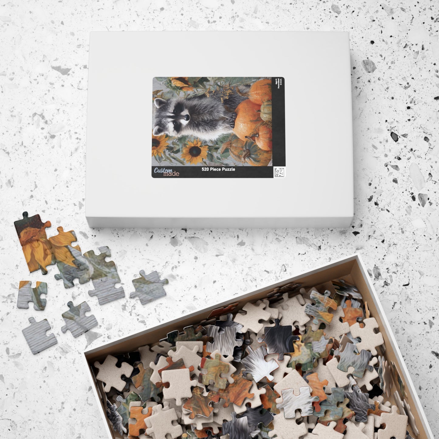 Autumn Raccoon Puzzle
