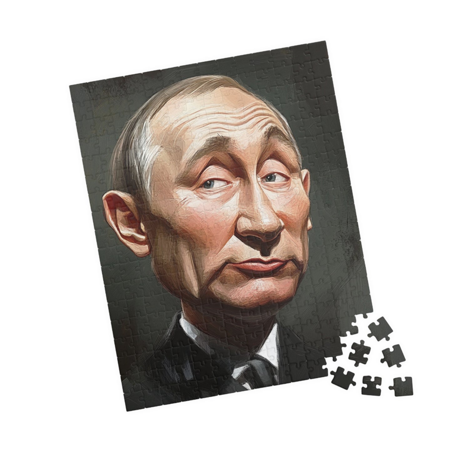 Unique Caricature Puzzle Featuring Iconic Artwork, Perfect Gift for Puzzle Lovers, Home Decor, Entertainment, Fun Family Activity