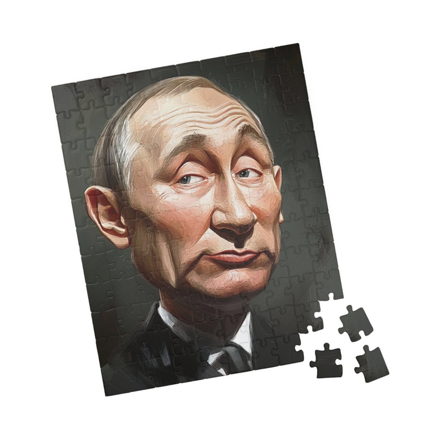 Unique Caricature Puzzle Featuring Iconic Artwork, Perfect Gift for Puzzle Lovers, Home Decor, Entertainment, Fun Family Activity