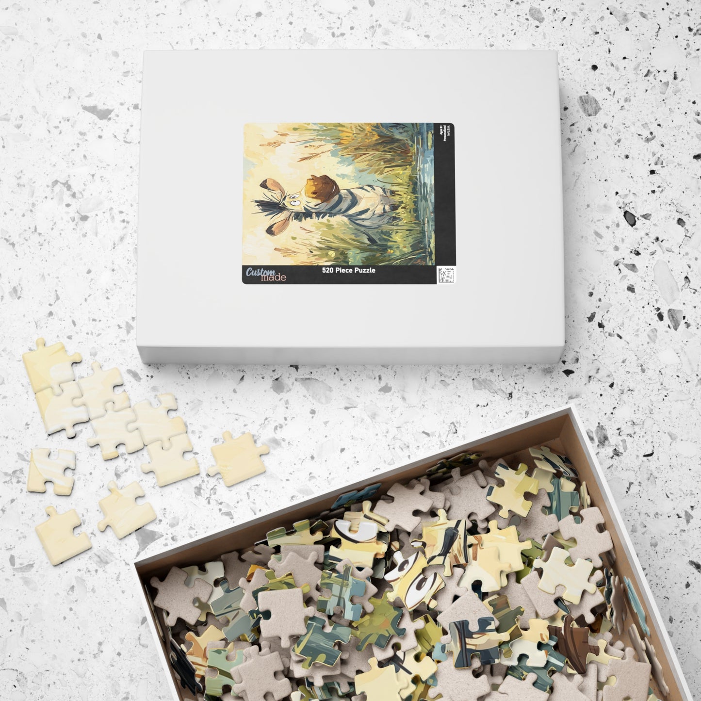 Whimsical Animal Puzzles for Kids, Fun Family Activity, Gifts for All Ages, Educational Games, Nature-Themed Puzzle