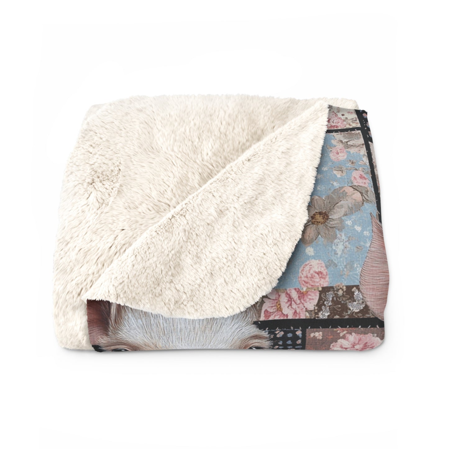 Cozy Farmhouse Sherpa Fleece Blanket, Pig Decor, Rustic Home Accents, Cozy Gift, Couch Throw Blanket, Farmhouse Decor, Animal Lover Gift
