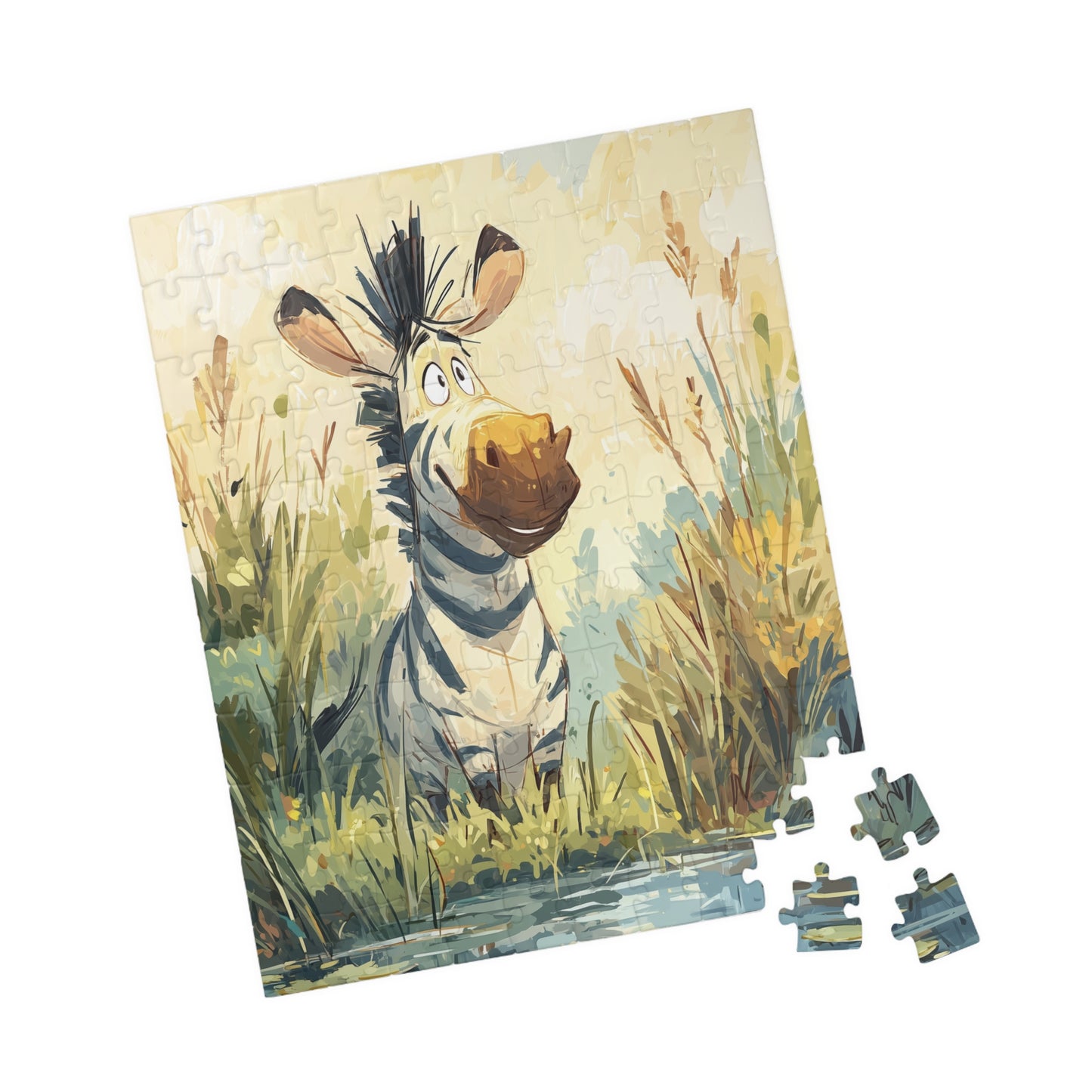 Whimsical Animal Puzzles for Kids, Fun Family Activity, Gifts for All Ages, Educational Games, Nature-Themed Puzzle
