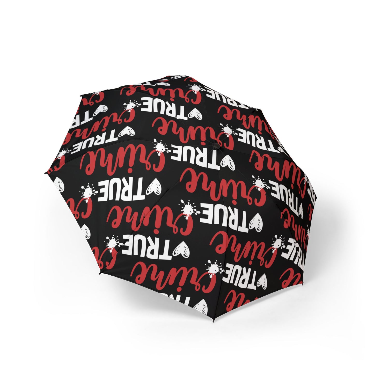 True Crime Umbrella for Trendsetters, Cute Rain Gear, Perfect Gift for Her,Rain Accessory