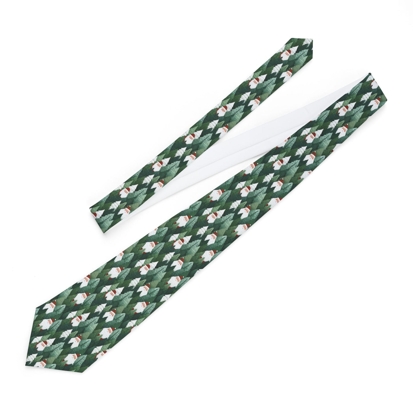 Santa’s Christmas Trees Necktie | Stylish Men's Accessory