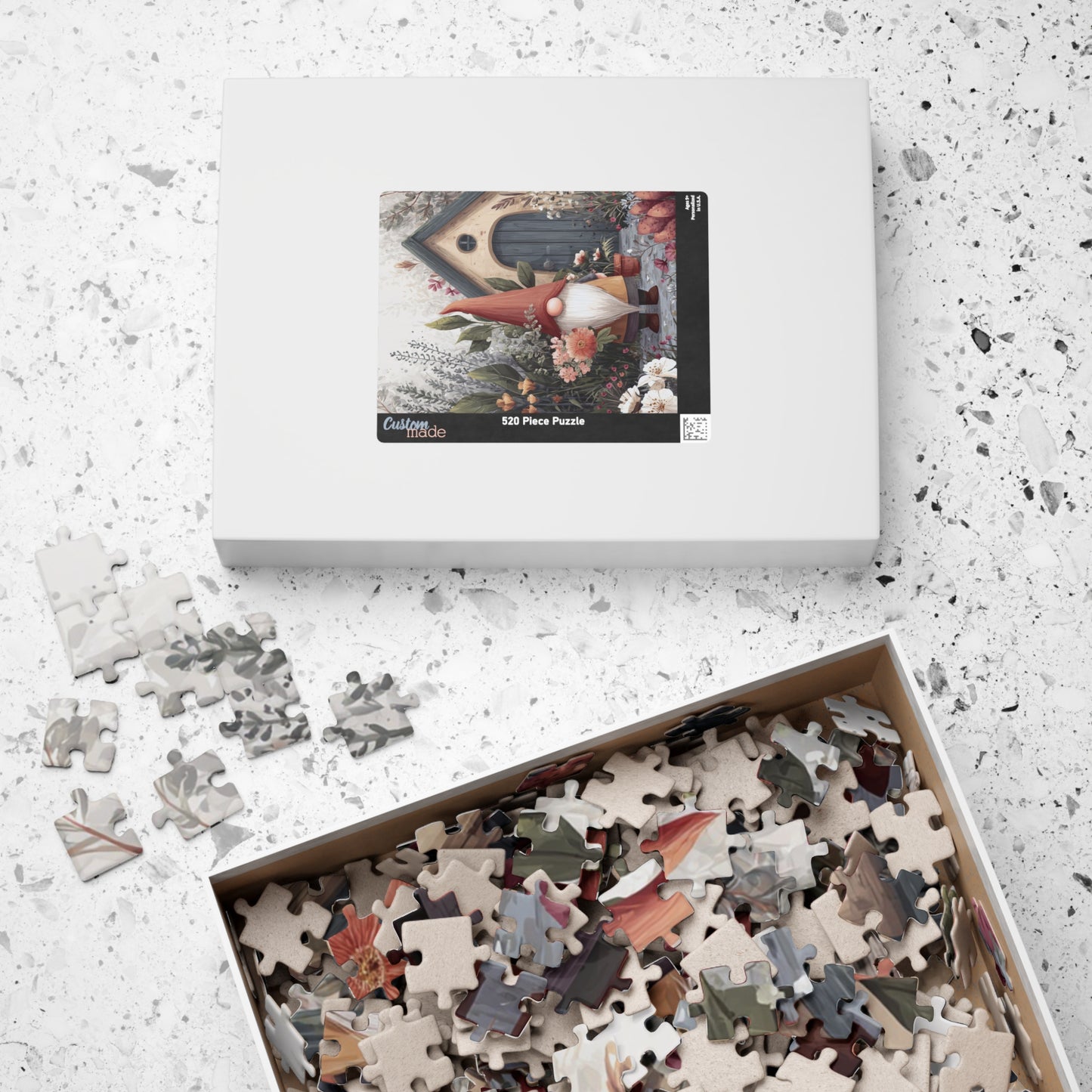 Autumn Gnome Puzzle: 110, 252, 520, 1014-piece, Fun Family Activity, Gift for Garden Lovers, Perfect for Gatherings