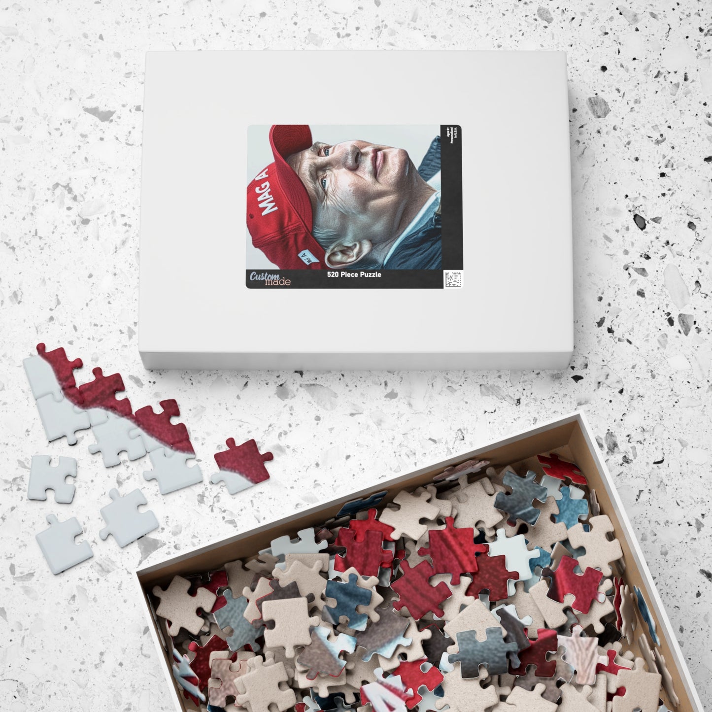 President Putin Puzzle featuring MAGA Theme - Fun Games, Unique Gifts, Family Activity, Wall Art, Collectible