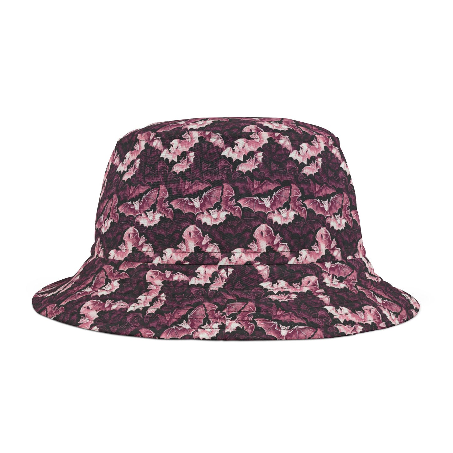 Floral Print Bucket Hat, Summer Accessory, Trendy Hat for Beach Days, Stylish Hat for Outdoor Events, Gift for Nature Lovers