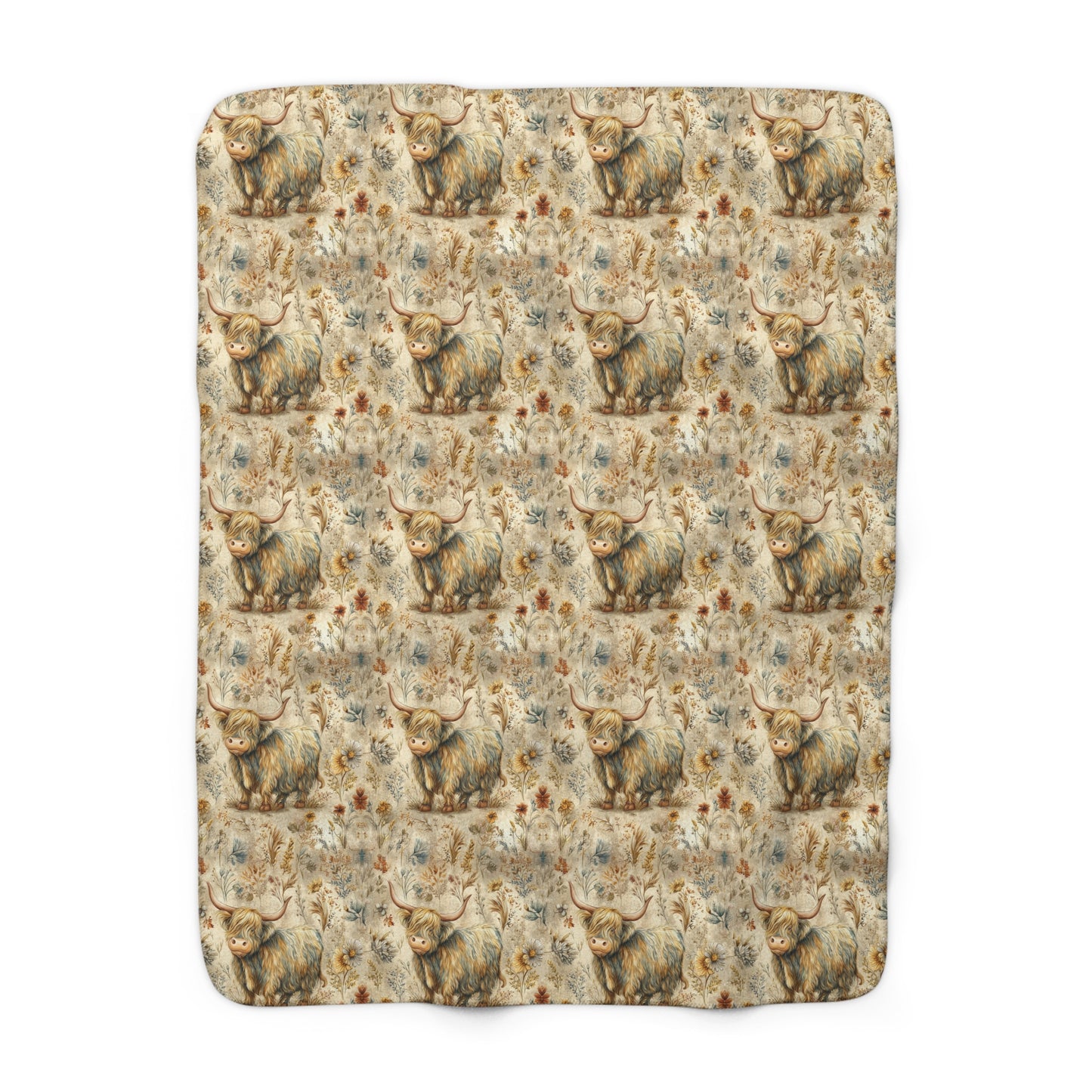 Cozy Farm Animal Sherpa Fleece Blanket - Warm Throw for Home, Personalized Gift, Couch Decor, Animal Lovers, Unique Home Accent
