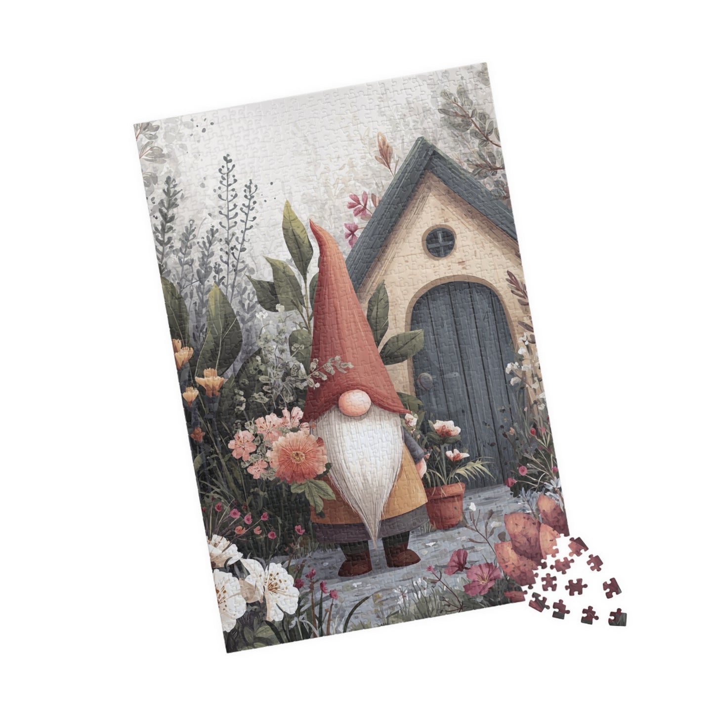Autumn Gnome Puzzle: 110, 252, 520, 1014-piece, Fun Family Activity, Gift for Garden Lovers, Perfect for Gatherings