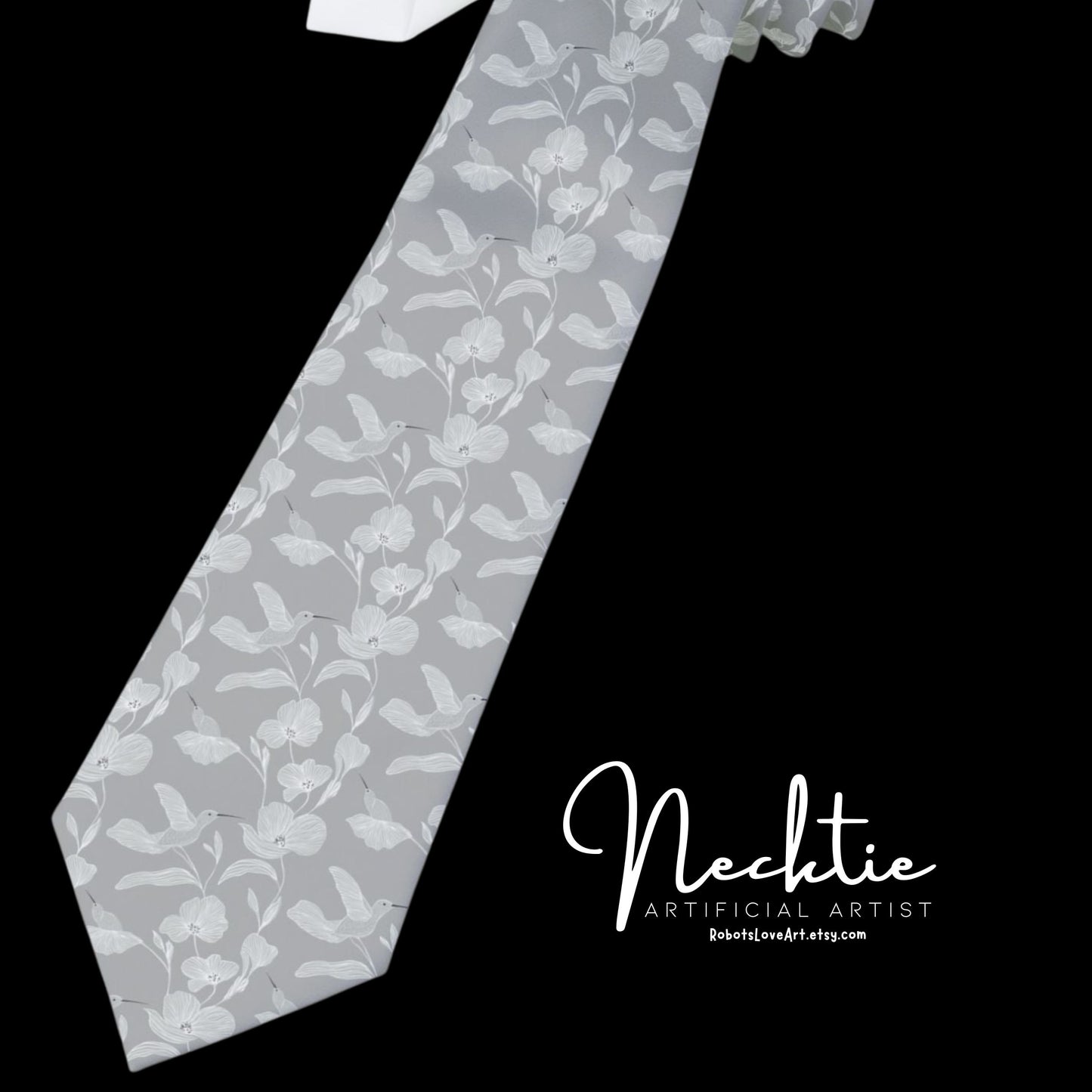 Elegant Floral Necktie | Perfect Gift for Weddings, Father's Day, Business Attire, Casual Events, and Stylish Men