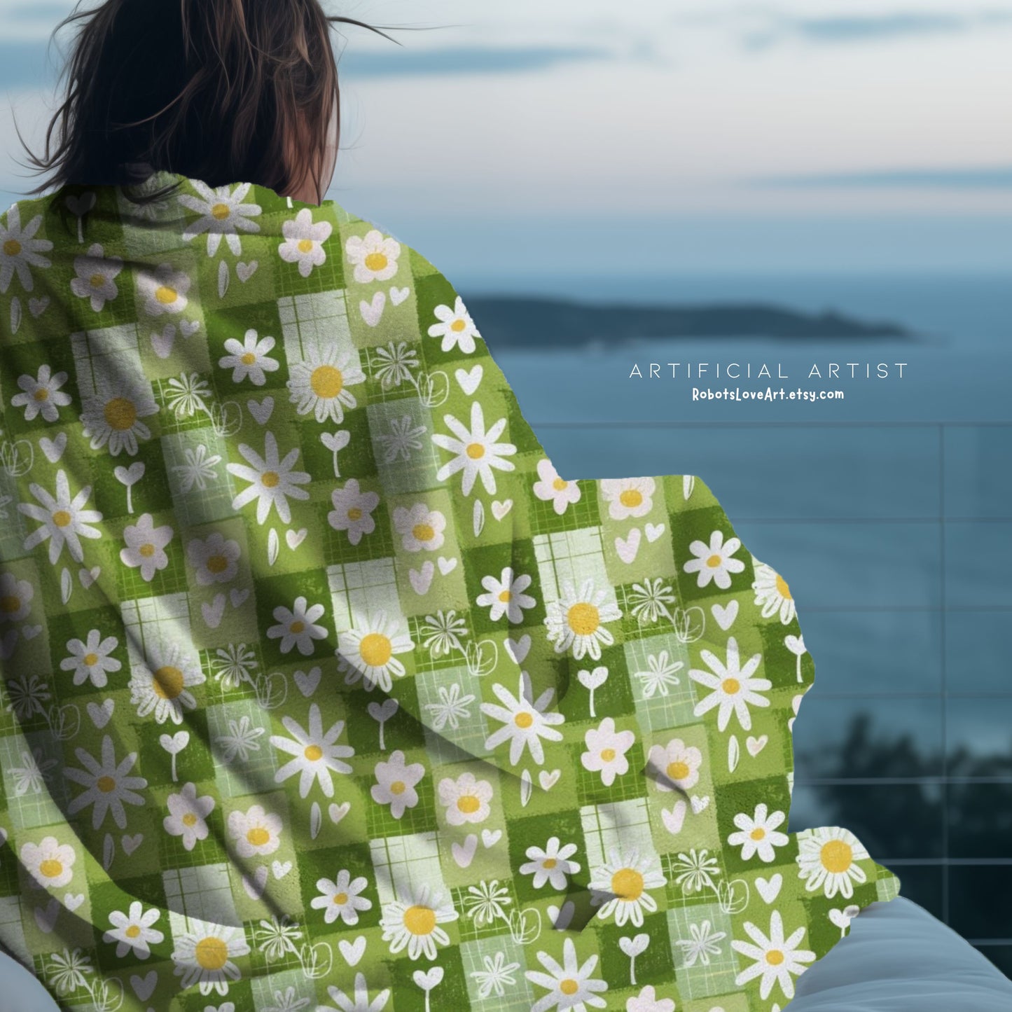 Cozy Floral Velveteen Plush Blanket for Home Decor, Gifts, Bedtime, Picnics, Indoor Comfort