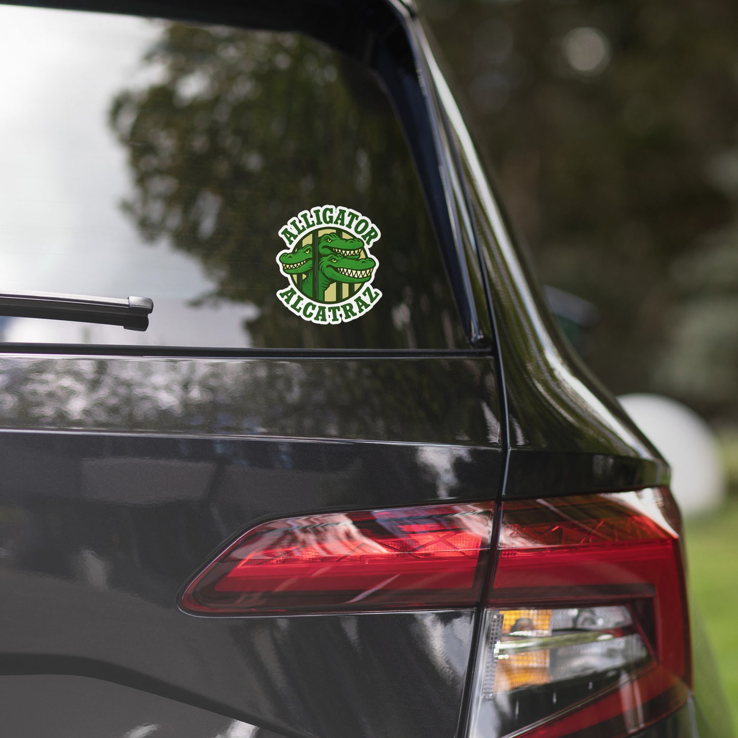 Alligator Alcatraz Bubble-free stickers
