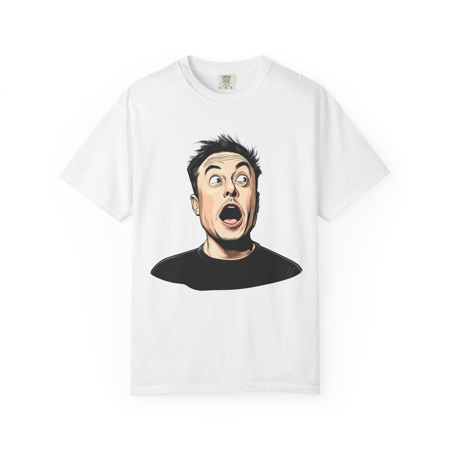 Elon Musk Shocked Expression Unisex T-shirt