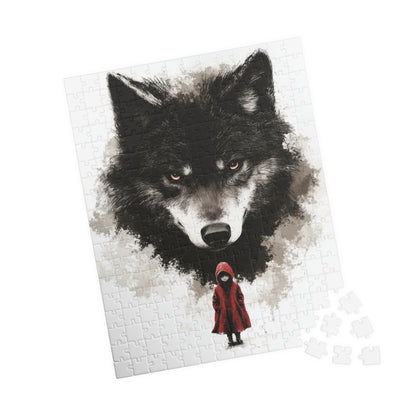 Mystical Wolf Puzzle | 110, 252, 520, 1014-piece, Dreamy Art, Gift for Animal Lovers, Family Fun, Home Decor, Game Night