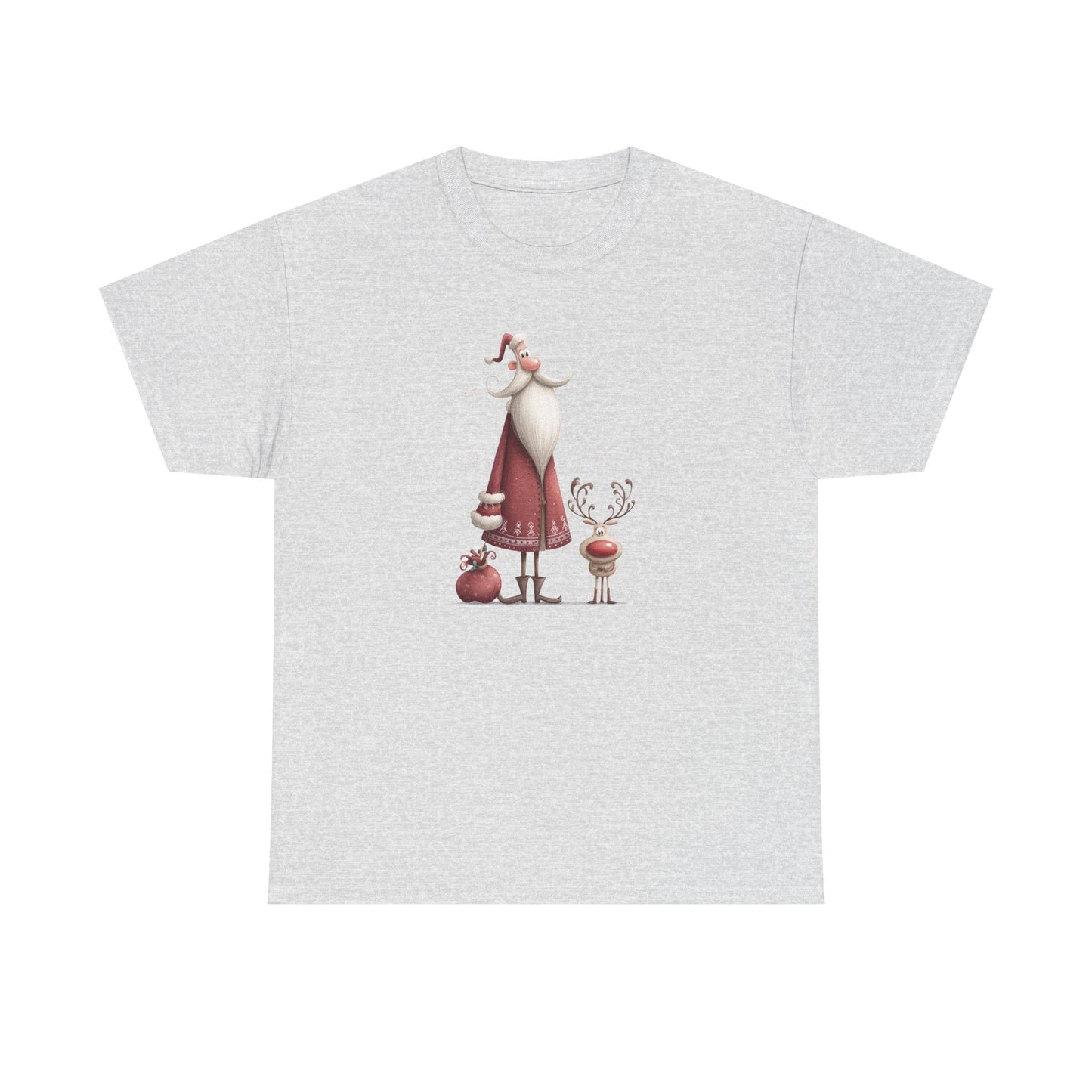 Christmas Cheer Unisex Heavy Cotton Tee, Holiday Gift