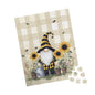 Sunflower Gnome Puzzle - Garden Decor, Relaxation Activity, Family Fun, 110-1014 Pieces, Gift for Nature Lovers