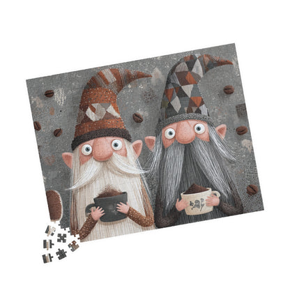 Cozy Coffee-Themed Puzzle | 110, 252, 520, 1014 Pieces | Perfect for Family Fun, Gift for Coffee Lovers, Holiday Activity, Puzzle [...]