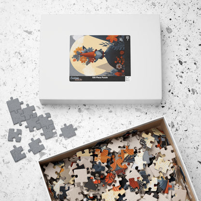Fall Gnome Puzzle, 110 to 1014-piece Jigsaw, Unique Gift for Family Fun, Perfect for Holidays & Gatherings