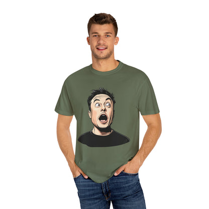 Elon Musk Shocked Expression Unisex T-shirt