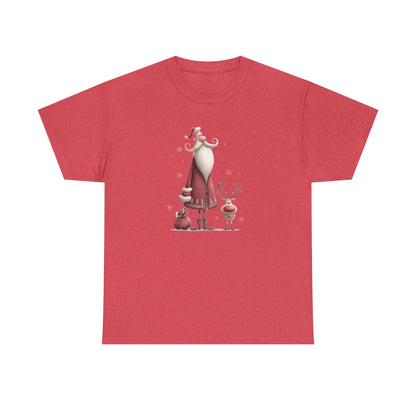 Christmas Cheer Unisex Heavy Cotton Tee, Holiday Gift