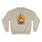 Sunflower Gnome Champion Sweatshirt, Cozy Fall Sweater, Perfect for Gifting, Birthday, Autumn Fashion, Cute Sweatshirt