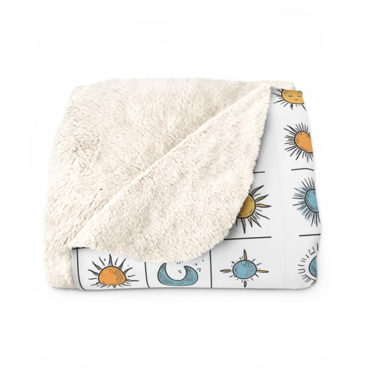 Sherpa Fleece Blanket - Gift for New Baby Astrology Lover