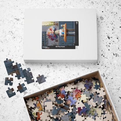 Charming Floral Gnome Puzzle, Fun for Families, Gift for All Occasions, 110-1014-Piece Options