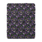 Cozy Floral Sherpa Fleece Blanket, Warm Soft Throw, Perfect for Any Occasion, Snuggle Up Comfort