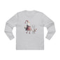 Longsleeve Tee - Santa and Reindeer Design
