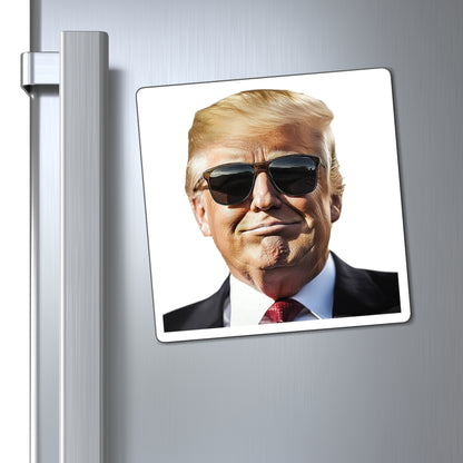 Trump Cool Sunglasses Magnet, Political Gift, Funny Refrigerator Magnet