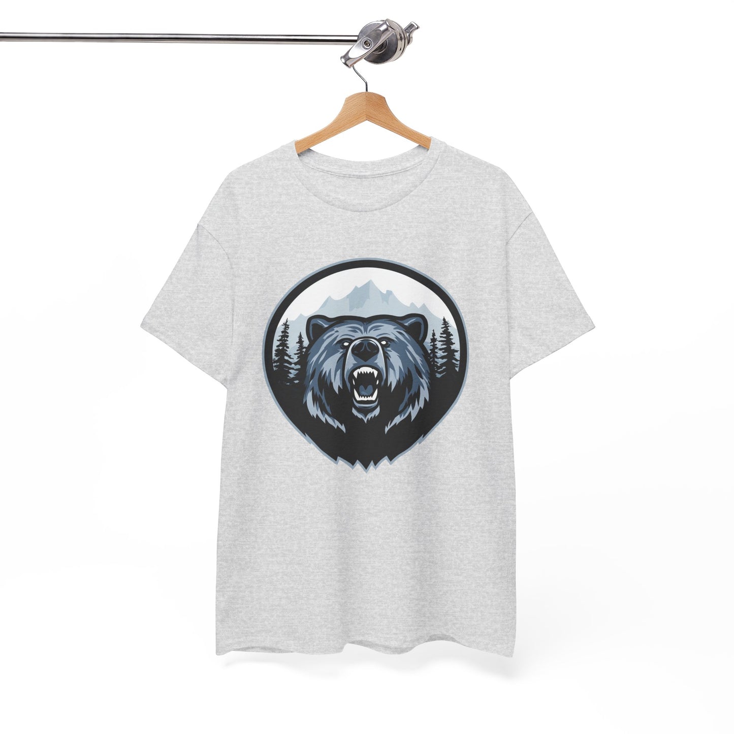Majestic Bear Graphic Tee | Unisex Heavy Cotton Shirt, Animal Lover Gift, Outdoor Adventure Wear, Nature Lover Apparel, Birthday Gift, [...]