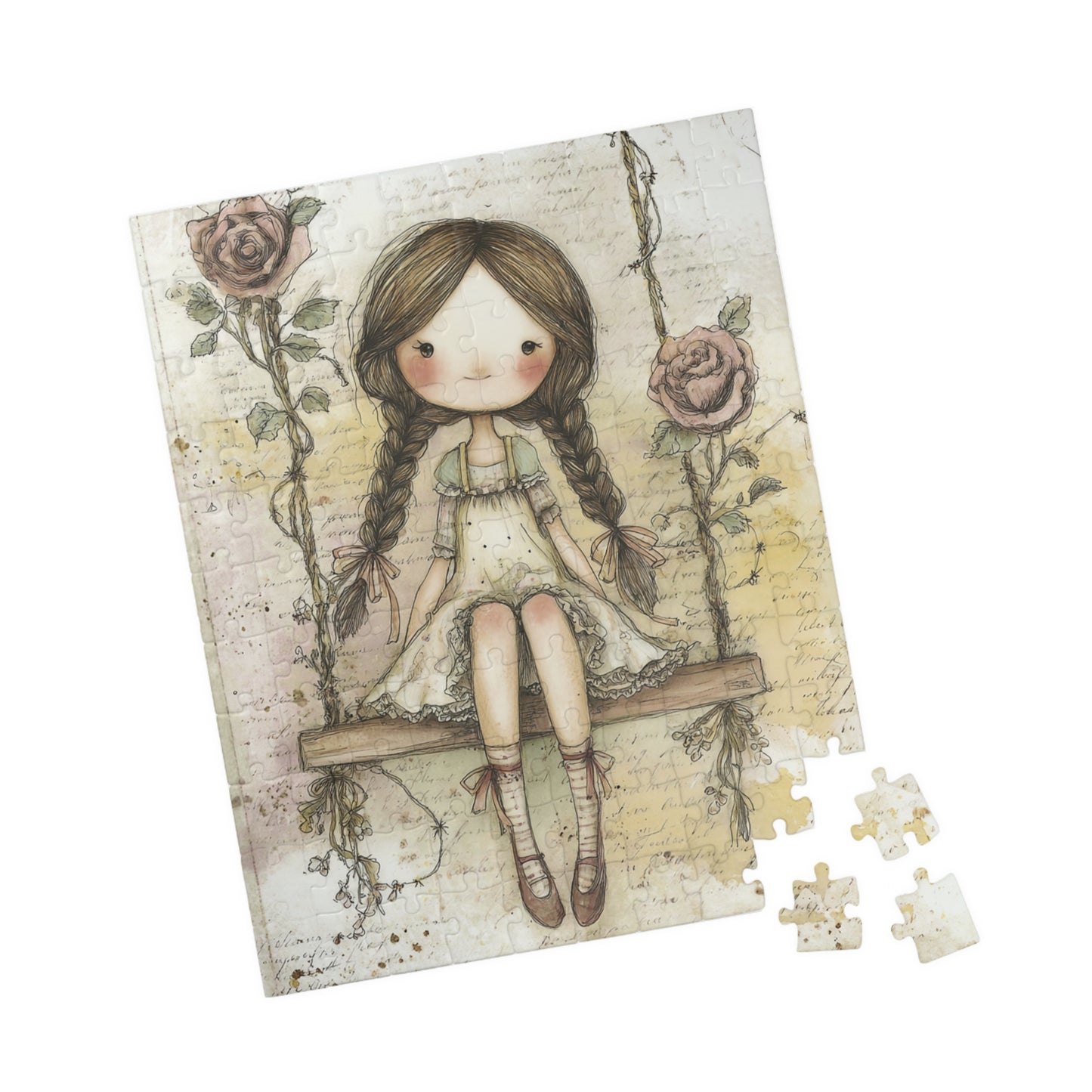Whimsical Girl Puzzle