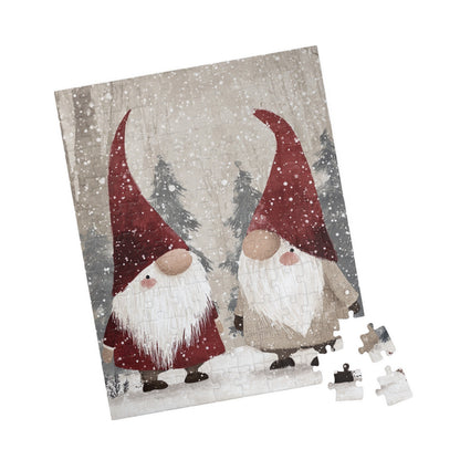 Winter Gnome Puzzle | Cute Holiday 110 to 1014-Piece Puzzle | Christmas Family Game, Cozy Home Decor, Gift Idea