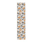 Halloween Themed Table Runner, Spooky Decor for Fall, Gothic Home Accents, Pumpkin and Skull Design, Perfect for Parties