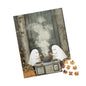 Halloween Ghost Puzzle - Cozy Family Activity, 110/252/520/1014 Pieces, Perfect Gift for Autumn, Spooky Decor, Fun for All Ages