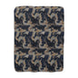 Cozy Sherpa Fleece Blanket with Abstract Dragon Pattern, Soft Throw for Home Decor, Perfect Gift for All Occasions