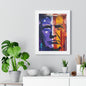 Trump Twitter Inspired Colorful Political Framed Poster, Trump Merch | Political Art | Collectible Poster